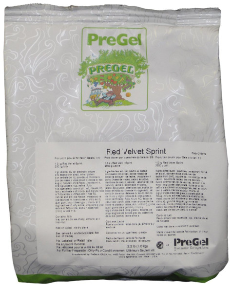 PreGel Red Velvet Sprint Complete Gelato Mix.