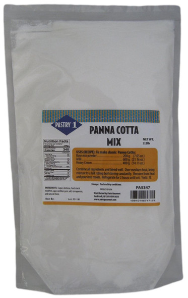Pastry 1 Panna Cotta Mix for Baking and Pastry Use.