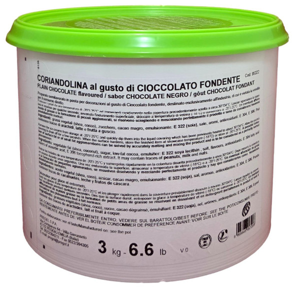 PreGel Chocolate Coriandolina for Gelato and Ice Cream Use.