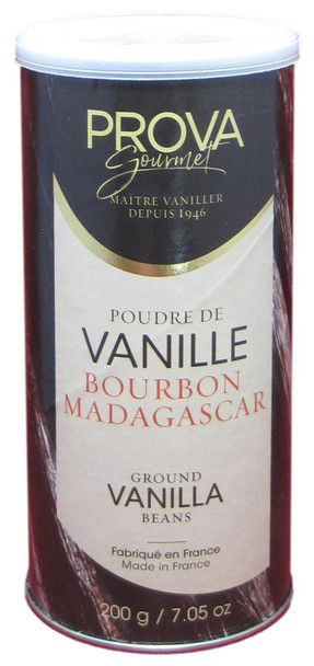 Prova Vanilla Bean Powder for Baking, Pastry, Chocolatier, Confectionery, Gelato and Ice Cream Use.