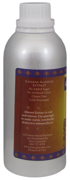 Gahara Pure Almond Extract for Baking and Pastry Use.
