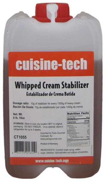Cuisine Tech Liquid Whipped Cream Stabilizer.