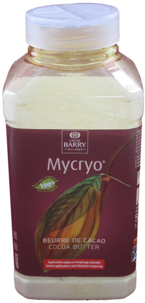 Cacao Barry Mycryo Cocoa Butter 9.7 Lbs.