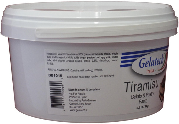 Tiramisu Flavoring Paste - 6.6 Lbs