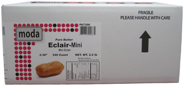 Eclair Shells - Small 2.3", 240 Ct