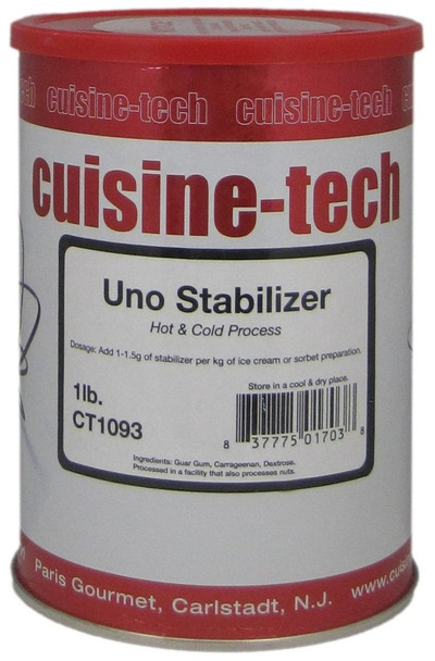 Cuisine Tech Uno Ice Cream and Sorbet Stabilizer.
