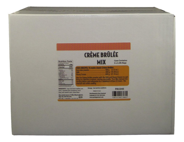 Pastry 1 Creme Brulee Mix for Baking and Pastry Use.