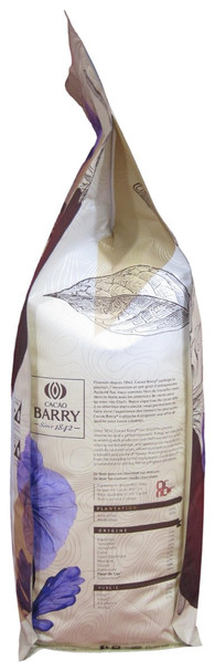 Cacao Barry Fleur de Cao Dark Chocolate Couverture.
