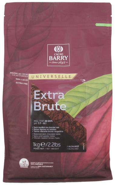 Cacao Barry Cocoa Powder for Baking, Pastry and Chocolate Making at Pike Global Foods.