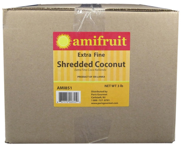 Extra Fine Shred Coconut for Baking, Pastry and Chocolate Making at Pike Global Foods.