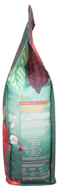 Cacao Barry Alunga Milk Chocolate Couverture.