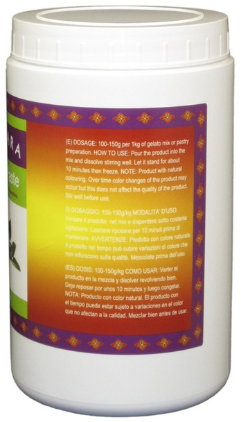 Gahara Rose Flavoring Paste for Gelato, Ice Cream, Sorbetto, and Pastry.