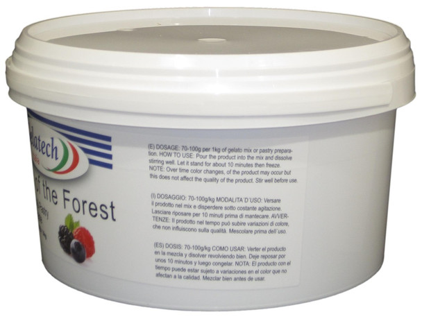 Gelatech Fruit of the Forest Flavoring Paste 6.6 Lbs.
