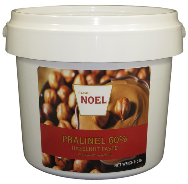 Cacao Noel Hazelnut Praline Paste 60% 10 Lbs.