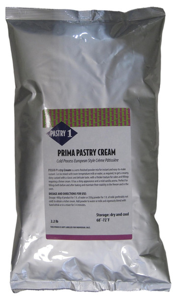 Pastry 1 Prima Pastry Cream Powder Cold Process 11 Lbs.