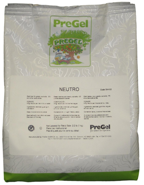 PreGel Neutro Gelato and Sorbet Stabilizer.