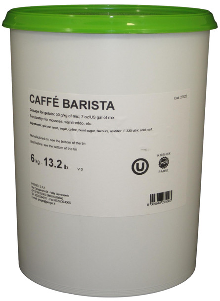 PreGel Cappuccino Gelato Flavoring Paste Ingredients and Dosage.