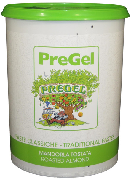 PreGel Roasted Almond Gelato Paste 13.2 Lbs.