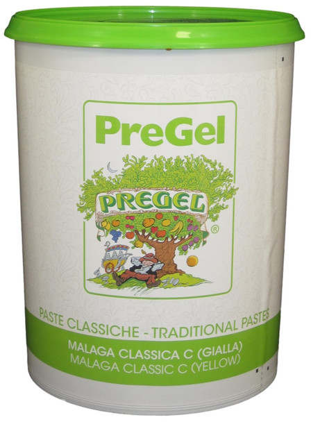 PreGel Malaga Rum Raisin Flavoring Paste for Gelato, Ice Cream, and Pastry Use.