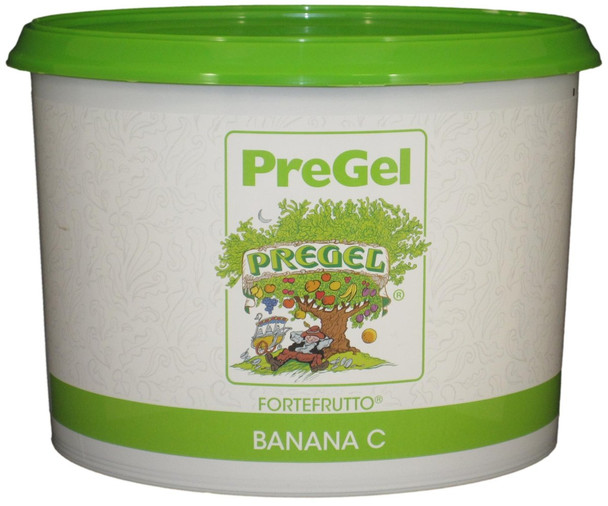 PreGel Banana Flavoring Paste for Gelato, Ice Cream, and Pastry Use.
