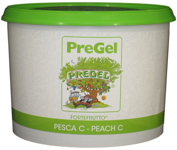 PreGel Peach Flavoring Paste for Gelato, Ice Cream, and Pastry Use.