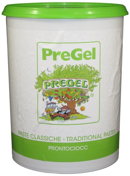 PreGel 'Prontociocc' Sweetened Chocolate Flavoring Paste for Gelato, Ice Cream, and Pastry Use.