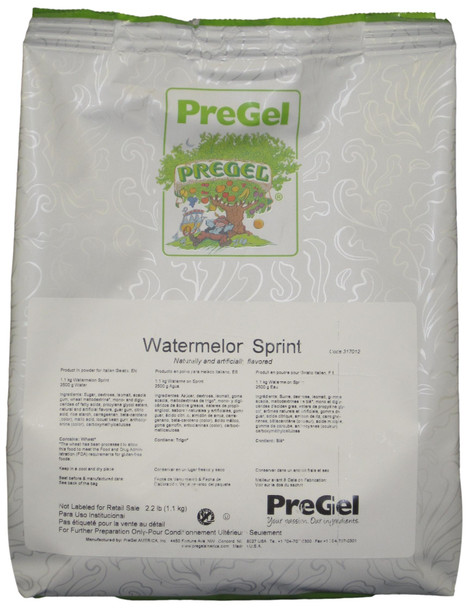 PreGel Watermelon Sprint Complete Gelato Mix