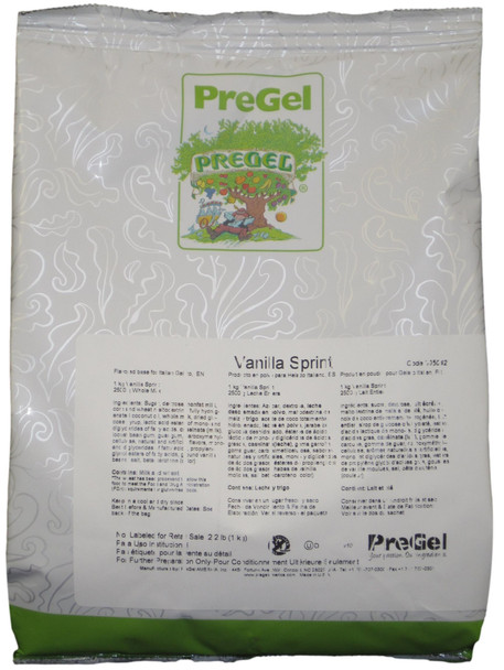 PreGel Vanilla Sprint Complete Gelato Mix