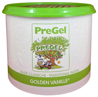 Golden Vanilla Gelato Flavoring Paste - 6.6 Lbs | Pike Global Foods