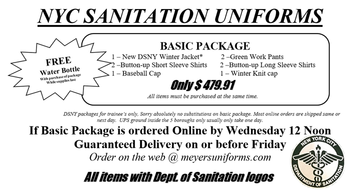 Meyers Uniforms, Police Officer, School Safety, Traffic, Sanitation