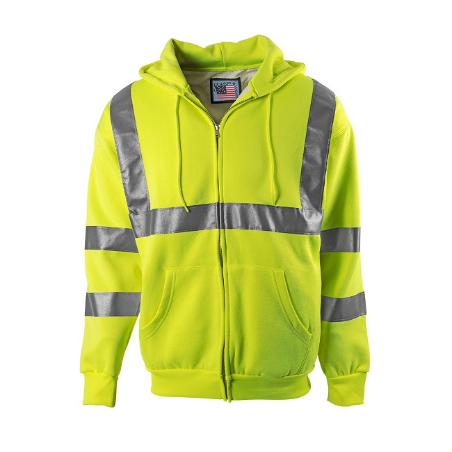 DSNY HI-VIS THREMAL ZIP UP HOODIE - Meyers Uniforms DSNY HI-VIS THREMAL ZIP UP HOODIE - Meyers Uniforms