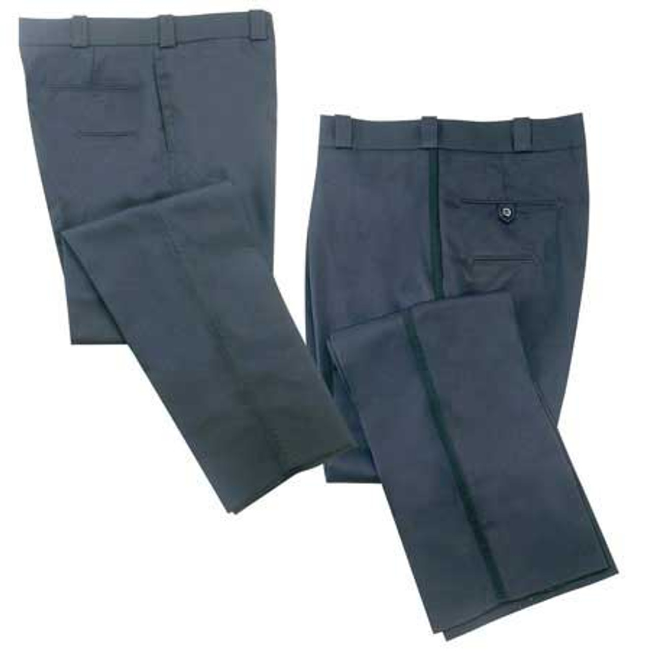 Mens Navy Uniform Tapered Leg Trousers  Police Supplies