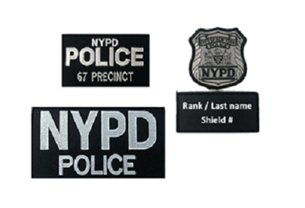 NYPD EVIDENCE COLLECTION TEAM パッチセット NYPD EVIDENCE COLLECTION TEAM パッチセット NYPD Police
