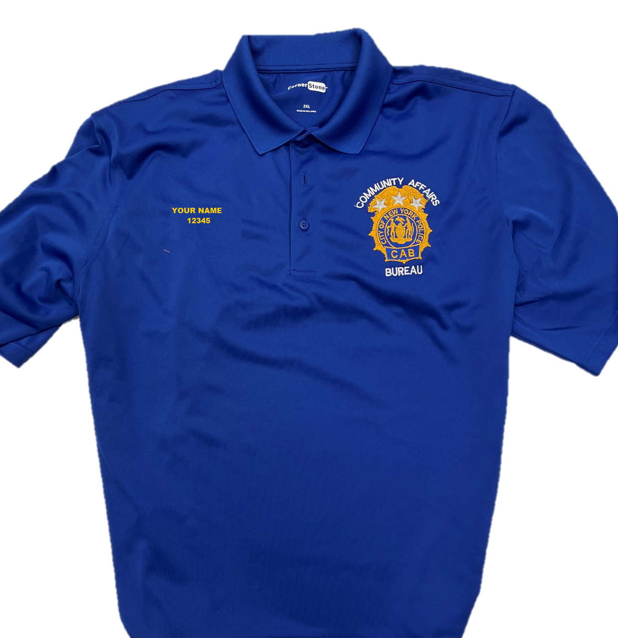 Polo Shirt for Community Affairs w/ Chief shield - Meyers Uniforms