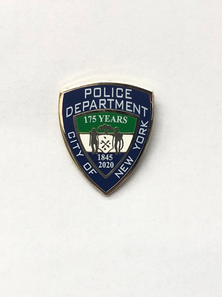 175th NYPD Anniversary Lapel pin - Meyers Uniforms