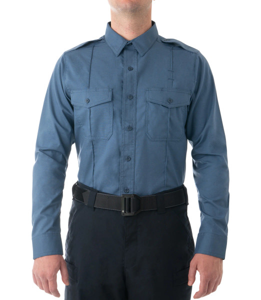 First Tactical Med Blue Men's L/S