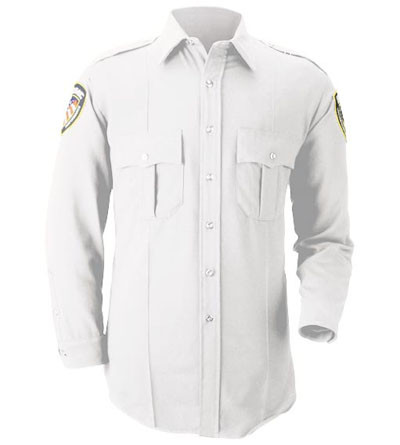 White Long Sleeve Shirt Men's