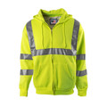 DSNY HI-VIS THREMAL ZIP UP HOODIE