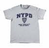  NYPD Printed Gray Tee Shirt