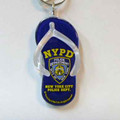 NYPD Flip Flop key chian