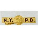 NYPD Gold Tie clip - Meyers Uniforms