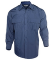 Med Blue Men's L/S Shirt