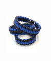 Blue Line Paracord Bracelet