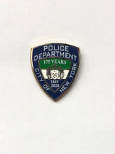 175th NYPD Anniversary Lapel pin - Meyers Uniforms