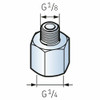 LAPN1/8 - SKF Automatic Lubricator Nipple 1/4 - 1/8 Diagram