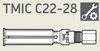 TMICC22-28 - SKF Extractor Tmic, Collet Size 22-28mm Diagram