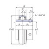 UC201-8 - FYH Bearing Insert - 1/2 Inch Inside Diameter