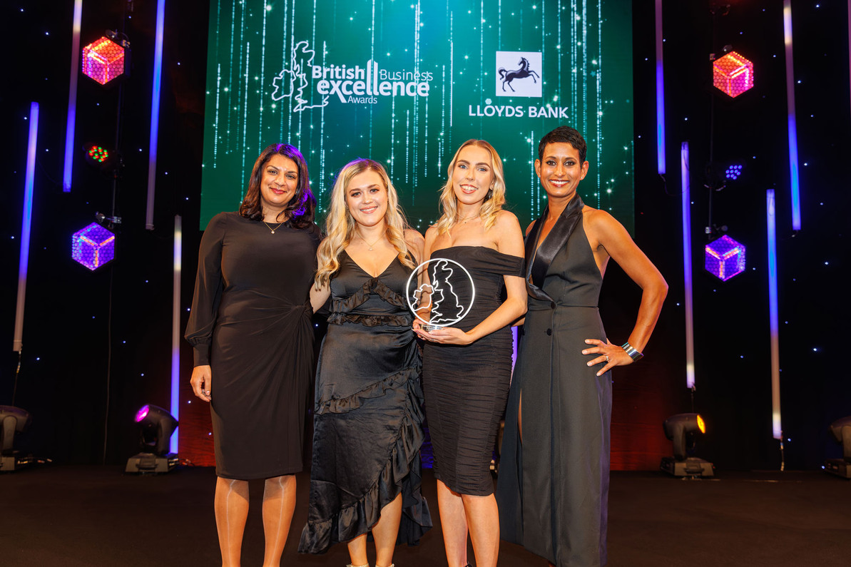 Quality Bearings Online won Employer of the Year Award at the Lloyds Bank British Business Excellence Awards