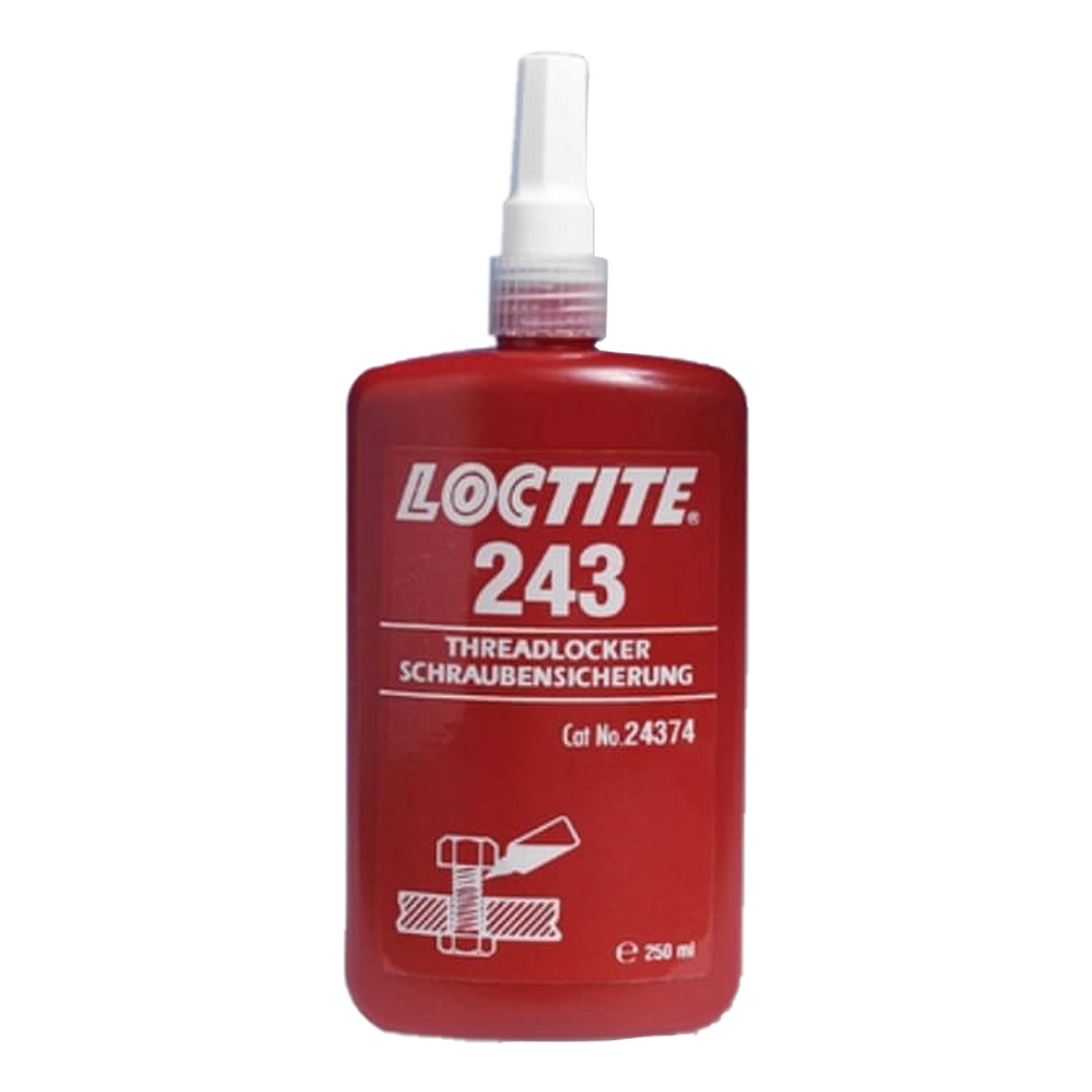 Loctite 243 - 10ml - Oil Tolerant - Quality Bearings Online