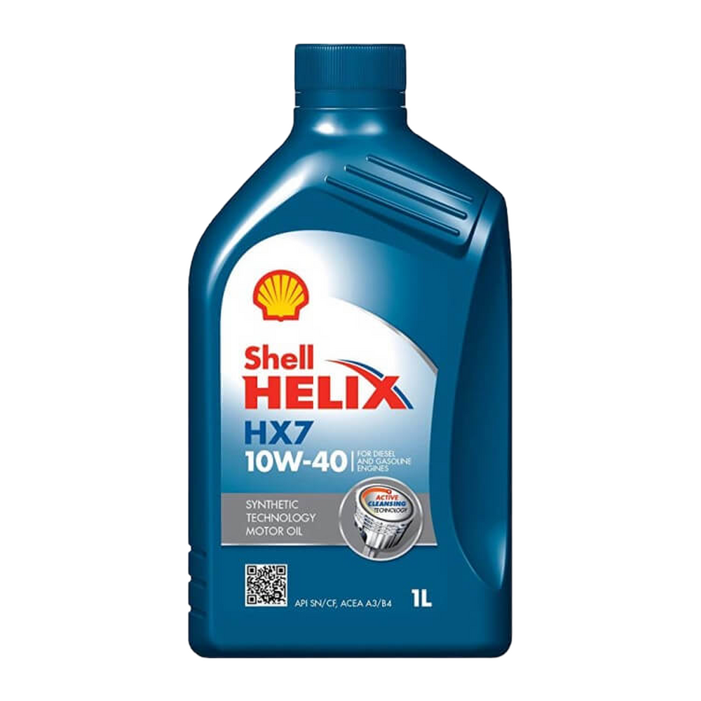 Shell Helix HX7 10W-40 Engine Oil - 1L - Quality Bearings Online